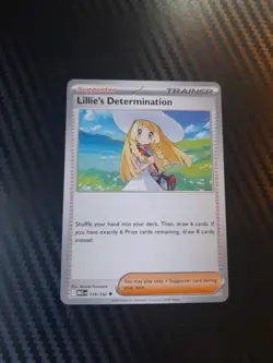 Pokemon Mega Evolution Lillie’s Determination 119/132 NM Regular - Image 1
