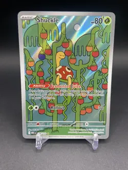 Shuckle 136/132 - Mega Evolution Pokemon Illustration Rare Holo NM - Image 1