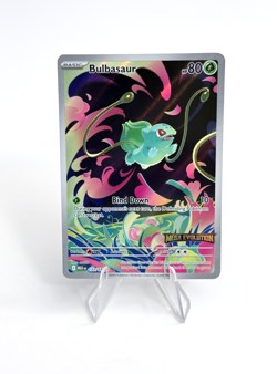 Bulbasaur 133/132 Illustration Rare Stamped Promo Pokemon Mega Evolution MINT - Image 1