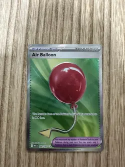 AIR BALLOON Ultra Rare Holo Trainer #166/132 Pokemon Mega Evolution English NM - Image 1