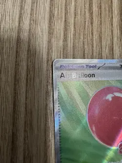 AIR BALLOON Ultra Rare Holo Trainer #166/132 Pokemon Mega Evolution English NM - Image 2
