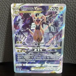 Pokemon TCG Zeraora VSTAR GG43/GG70 Crown Zenith: Galarian Gallery Full Art MINT - Image 1