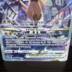 Pokemon TCG Zeraora VSTAR GG43/GG70 Crown Zenith: Galarian Gallery Full Art MINT - Image 3