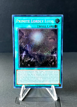 Yu-Gi-Oh! BLMM EN-Monster Mayhem 172 Primite Lordly Lode Secret Rare - Image 1