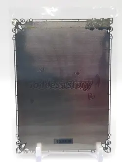 Goddess Story - Silver Metal Waifu Card - Ochaco & Toga - NUMBERED 100/100 - Image 2