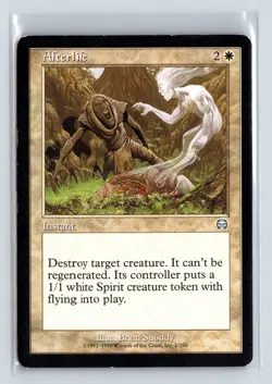 AFTERLIFE - MTG Magic the Gathering Card - Mercadian Masques - Uncommon - Image 1