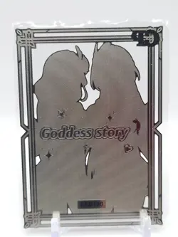 Goddess Story - Silver Metal Waifu Card - Acheron & Raiden - NUMBERED 042/100 - Image 2