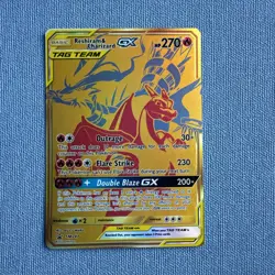 Pokemon TCG Reshiram and Charizard GX Tag Team Promo Card SM247 NM - Image 1