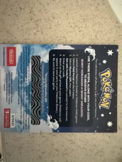 Shiny Koraidon Or Miraidon Pokemon Scarlet Violet Code Card - Unscratched - Image 2