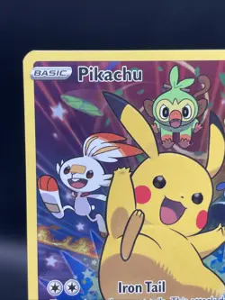 Pikachu SWSH020 SWSH: Sword & Shield Promo Cards Holo Pokemon Card - Image 2