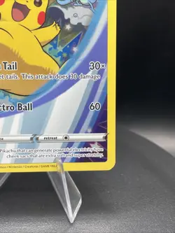 Pikachu SWSH020 SWSH: Sword & Shield Promo Cards Holo Pokemon Card - Image 4