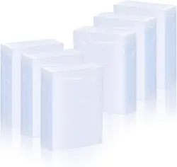 600ct Card Sleeves, Penny Sleeves for Trading Cards, 600 Pcs, Transparent - Image 1