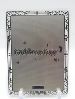 Goddess Story - Silver Metal Waifu Card - Hatsune Miku - NUMBERED 033/100 - Image 2