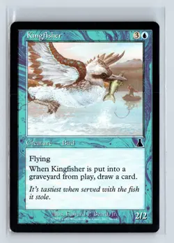 KINGFISHER - MTG Magic the Gathering Card - Urza's Destiny - Common - Image 1