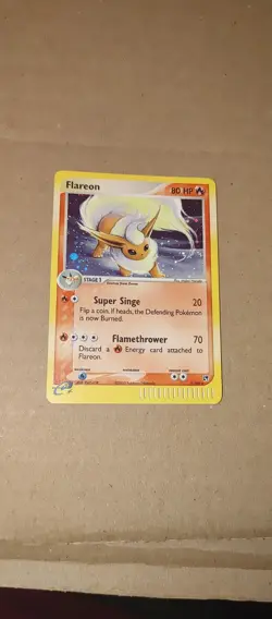 Pokemon Flareon EX Sandstorm Holo Card 5/100 - Image 2
