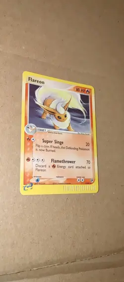 Pokemon Flareon EX Sandstorm Holo Card 5/100 - Image 3