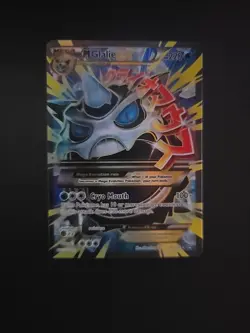 Pokemon Mega M Glalie EX Full Art Holo Rare Card 156/162 XY Breakthrough - Image 1