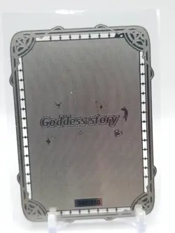 Goddess Story - Silver Metal Waifu Card - Tsunade & Hinata - NUMBERED 040/200 - Image 2