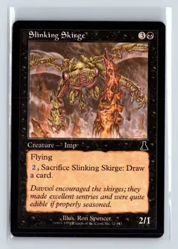SLINKING SKIRGE - MTG Magic the Gathering Card - Urza's Destiny - Common - Image 1