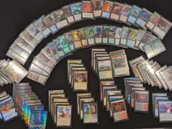 Magic The Gathering 100 Card Sliver EDH Commander Deck WUBRG Secret Lair - Image 1