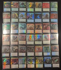Magic The Gathering 100 Card Sliver EDH Commander Deck WUBRG Secret Lair - Image 5