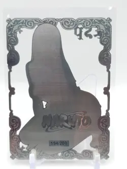 Goddess Story - Silver Metal Waifu Card - Hinata Uzumaki - NUMBERED 194/200 - Image 2
