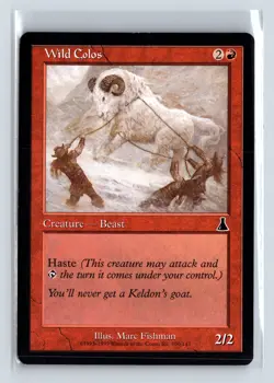 WILD COLOS - MTG Magic the Gathering Card - Urza's Destiny - Common - Image 1