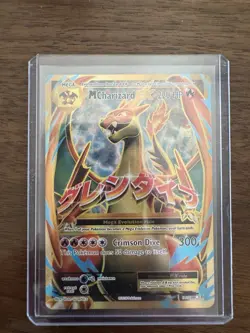 Mega M Charizard EX XY Evolutions Full Art Holo Card 101/108 Near Mint Condition - Image 1