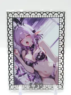 Goddess Story - Silver Metal Waifu Card - NUMBERED 096/100 - Image 1