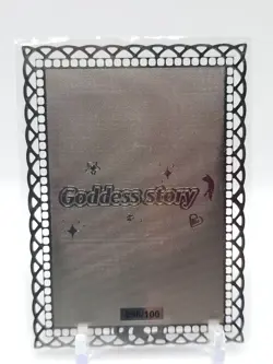 Goddess Story - Silver Metal Waifu Card - NUMBERED 096/100 - Image 2