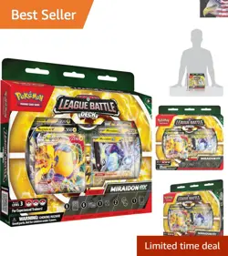 60 Card TCG Miraidon ex League Battle Deck - Includes Storage Box & Code Card - Image 1