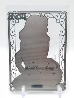 Goddess Story - Silver Metal Waifu Card - Raiden Shogun - NUMBERED 193/200 - Image 2