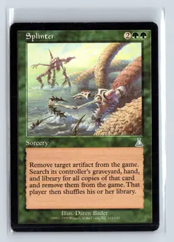 SPLINTER - MTG Magic the Gathering Card - Urza's Destiny - Uncommon - Image 1