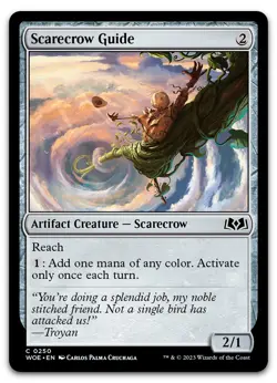 Scarecrow Guide #250 (NM) Wilds of Eldraine WOE Magic MTG - Image 1