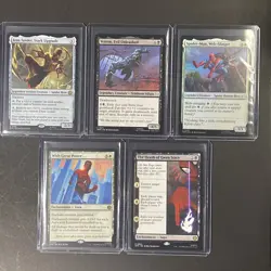 MTG Spider-Man Lot (13 Cards) - Venom, Carnage, Green Goblin, Miles Morales - Image 3