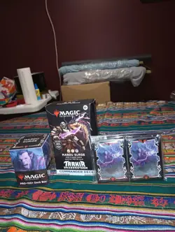 MTG Tarkir Dragonstorm Commander Deck - Mardu Surge + Deck Box & Sleeves - Image 1