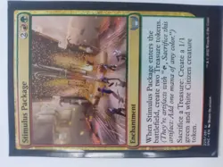 Stimulus Package Magic The Gathering Streets Of New Capenna 225 Enchantment MTG - Image 2