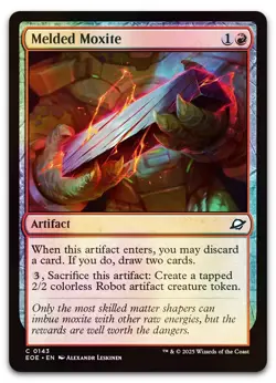 Melded Moxite #143 (Foil) (NM) Edge of Eternities EOE Magic MTG - Image 1