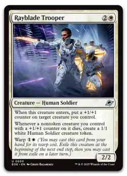 Rayblade Trooper #30 (NM) Edge of Eternities EOE Magic MTG - Image 1