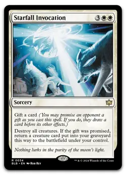 Starfall Invocation #34 (NM) Bloomburrow BLB Magic MTG - Image 1