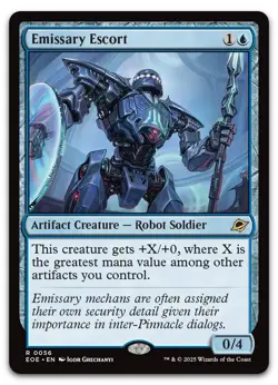 Emissary Escort #56 (NM) Edge of Eternities EOE Magic MTG - Image 1
