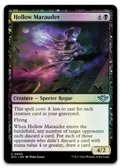 Hollow Marauder #90 (Foil) (NM) Thunder Junction OTJ Magic MTG - Image 1