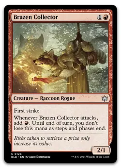 Brazen Collector #128 (NM) Bloomburrow BLB Magic MTG - Image 1