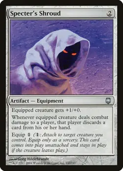Specter's Shroud 1x FOIL DST MTG Darksteel Uncommon MINT artifact - Image 1