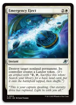 Emergency Eject #14 (NM) Edge of Eternities EOE Magic MTG - Image 1