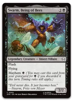 Swarm, Being of Bees #69 (NM) Spider-Man SPM Magic MTG - Image 1