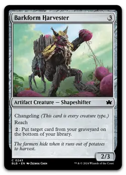 Barkform Harvester #243 (NM) Bloomburrow BLB Magic MTG - Image 1