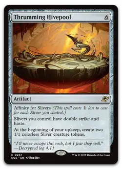 Thrumming Hivepool #247 (NM) Edge of Eternities EOE Magic MTG - Image 1