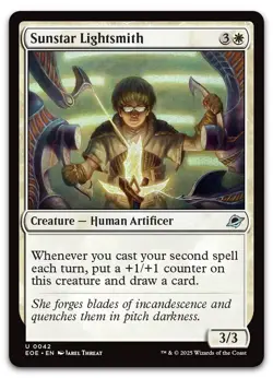 Sunstar Lightsmith #42 (NM) Edge of Eternities EOE Magic MTG - Image 1