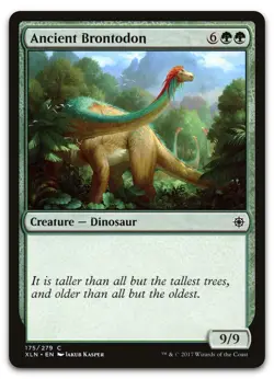 Ancient Brontodon #175 (NM) Ixalan XLN Magic MTG - Image 1